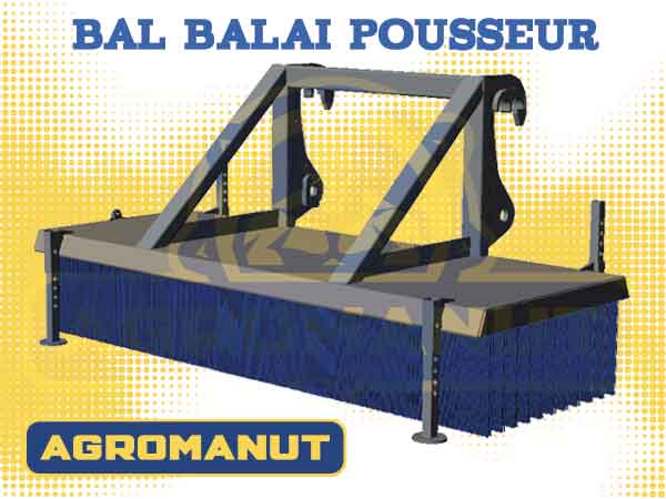 Balai pousseur caoutchouc