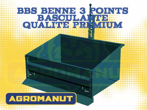 BBS Benne 3 points basculante