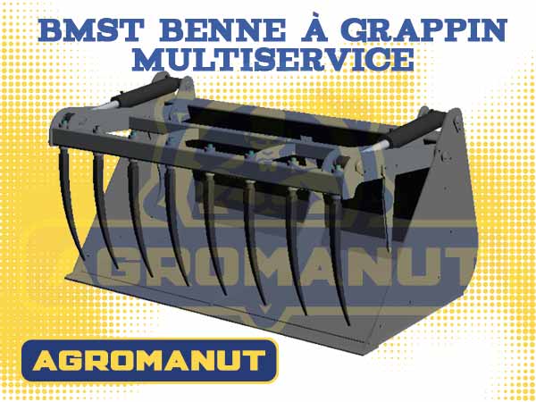 Benne grappin multiservice Agromanut