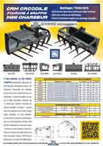 Fourches à grappin crocodile Agromanut,Crocodile fourche à grappin,Fourches à grappin crocodile,Manutention agricole fourches à grappin,Outils agricoles Agromanut